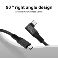 Accessoires pour téléphone portable, câble USB 3.2 Gen2 en nylon tressé, charge rapide 240 W, transmission de données 20 Gbps