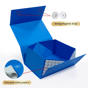 Custom <b>Folding</b> Collapsible Magnetic Packaging Clothing Luxury Rigid Gift Box for Clothing Sweater Shoes Packing - Product Image 1