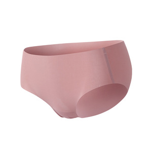 <span class=keywords><strong>Culotte</strong></span> string de yoga gothique pour femme en soie glacée unie, sans couture, anti-frottement, antibactérienne, taille mi-haute, sensation seconde peau, confort optimal - Product Image 5