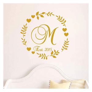 Vinilos Decorativos Personalizados para Pista de Baile de Boda, Adhesivos Decorativos para Boda, Letras de Regalo, Monograma de Novios - Product Image 5