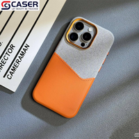2025 luxe en cuir bicolore porte-carte coque de téléphone magnétique antichoc Durable Anti-chute pour iPhone 17 nouveaux étuis de téléphone portable