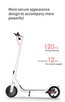 Elektrikli Scooter 36V 7.8AH 350W kaykay E scooter City Commute katlanabilir 2 tekerlekler
