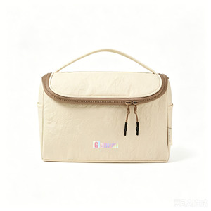 Candy Multi Colors DIY <b>Large</b> Storage Travel Waterproof Nylon Zipper Makeup Pouch Nylon <b>Cosmetic</b> <b>Bag</b> Travel Toiletry <b>Bag</b> - Product Image 2
