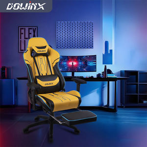 Échantillon gratuit chaise de jeu multifonction e-sports Racing avec repose-pieds et Massage - Product Image 2