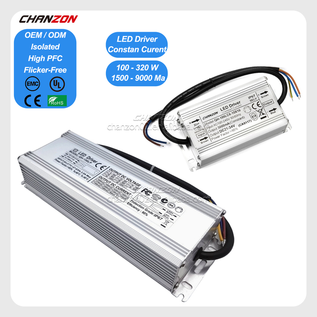 100w 120w 130w 150w 180w 200w 300w Constant Current Led Driver Power Supply 1500ma 2000ma 3000ma 4000ma 4500ma 5000ma 6000ma