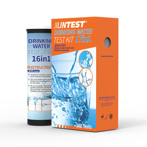 <span class=keywords><strong>Kit</strong></span> de test d'eau potable 17 en 1 100 bandelettes test de qualité de l'eau à domicile puits robinet avec test de bactéries - Product Image 6