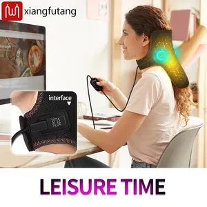 Cổ massager-3-nhiệt & rung động làm giảm cổ tử cung đau cơ bắp cứng nhắc làm tăng lưu lượng máu và doanh ấm áp người cao niên & Thể dục người hâm mộ - Product Image 3