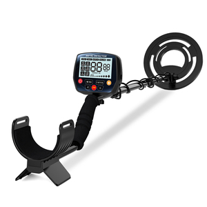 Detector de Metales Portátil con Pantalla LCD Retroiluminada, Multifrecuencia, Panel de Control de Plástico Negro para Adultos - Product Image 6