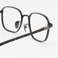 Gafas Ópticas de Titanio Flexibles de Estilo Casual Retro para Mujer, Gafas de Lectura Vintage para Mujer y Hombre, Personalizadas en China