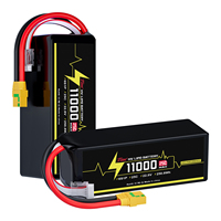 Высоковольтный LiPo аккумулятор 22.8В 11Ач 25C 6S1P в мягком корпусе для промышленного применения, для БПЛА с длительным временем полета, VTOL, самолетов с фиксированным крылом и тяжелых дронов