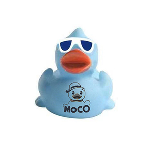 Promozionale eco-friendly 3 pollici misto gomma anatra Set Logo personalizzato Multi-colore <span class=keywords><strong>Mini</strong></span> giocattoli animali per feste Baby Shower - Product Image 4