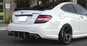 Alerón Trasero para Mercedes-Benz Clase C W204 C204 Coupé de 2 Puertas 2007-2013, Pieza Exterior, Alerón para Maletero Trasero, Accesorios para Automóviles - Product Image 4