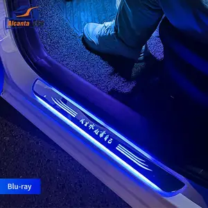 Strip Perlindungan Ambang Batas untuk MINI Cooper S R52 R57 R59 R61 R62 R56 R50 R53 Mobil Selamat Datang Ambang Pintu Mobil Cahaya Atmosfer