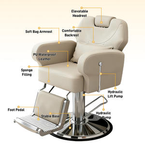 Salon <span class=keywords><strong>de</strong></span> coiffure <span class=keywords><strong>chaise</strong></span> large Poltrona Style ancien salon <span class=keywords><strong>de</strong></span> coiffure inclinable confortable barbier chaises <span class=keywords><strong>de</strong></span> <span class=keywords><strong>coiffeur</strong></span> pour salons <span class=keywords><strong>de</strong></span> beauté hommes - Product Image 4