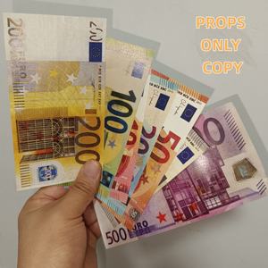 Billetes Falsos Realistas <span class=keywords><strong>de</strong></span> <span class=keywords><strong>Euro</strong></span> para Decoración <span class=keywords><strong>de</strong></span> Fiestas y Bodas, Billetes <span class=keywords><strong>de</strong></span> Juguete para Celebraciones Festivas - Product Image 2