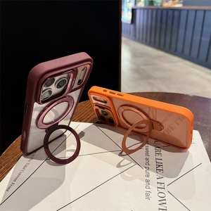 เคสโทรศัพท์แบบมีขาตั้งโลหะ 360 องศา รุ่นใหม่ สำหรับ iPhone 17 16 15 Pro Max, เคส iPhone 17 พร้อมขาตั้งกล้อง - Product Image 2