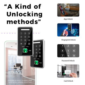 Waterproof Outdoor Apartment <strong>Access</strong> <strong>Control</strong> <strong>System</strong> <strong>Standalone</strong> Door Lock <strong>Access</strong> <strong>Control</strong> <strong>System</strong> - Product Image 5