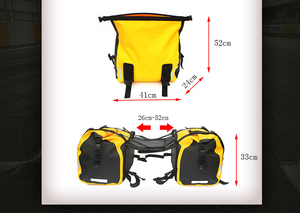 <span class=keywords><strong>Sacoche</strong></span> de selle étanche pour <span class=keywords><strong>moto</strong></span> 2pcs 30L Universal Travel High Quality Saddle Bag Mounting Base <span class=keywords><strong>Moto</strong></span> 200pcs - Product Image 5