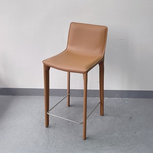 Tabourets de conception de restaurant avec cadre en acier et couvercle Tabouret de chaise de bar populaire de haute qualité - Product Image 5