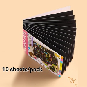 Sách giấy cào vẽ tranh cầu vồng nhiều màu sắc sáng tạo dành cho trẻ em bán sỉ - Product Image 4