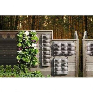 Système hydroponique vertical de jardinage en tour extérieur en fibres végétales écologiques avec logo personnalisé - Product Image 3