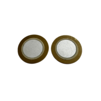 Élément de buzzer de 20 mm de diamètre 20F, base en laiton avec céramique piézoélectrique de 13,5 mm, modèle JL-46, sirène d'alarme résonnante 5,1 kHz, Ph2.0
