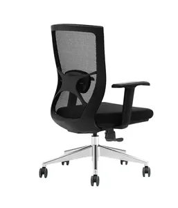 High Quality Black Office Computer Gaming Chair Modern Mesh Adjustable Ergonomic Swivel Style PP Material Lock Packing Cushion
