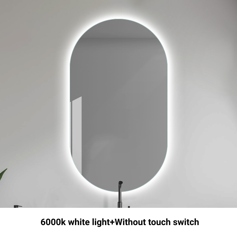 6000k white light+Without touch switch