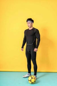 Fabricante Mens Athletic Gym Top Camiseta de compresión de manga larga Shsport Tight T Shirt - Product Image 2