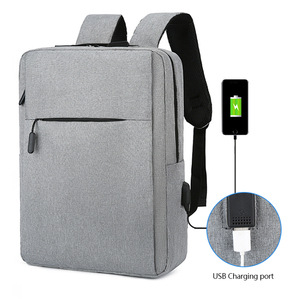 Customized LOGO Cross-border <b>Backpack</b> New <b>Simple</b> USB Charging <b>Backpack</b> for Men Leisure Business Computer Bags Smiggle <b>Backpack</b> - Product Image 4