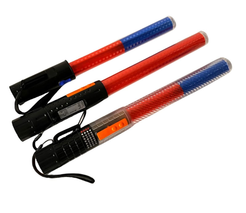 Rechargeable LED Baton for Traffic Management