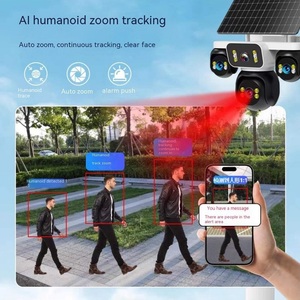 Wifi không dây năng lượng mặt trời điện máy ảnh 4G 3G khe cắm thẻ Sim CCTV an ninh <span class=keywords><strong>IP</strong></span> <span class=keywords><strong>Camera</strong></span> hỗ trợ ngoài trời 128 thẻ nhớ - Product Image 6