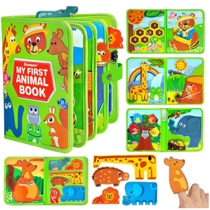 Tablero de Actividades Montessori Personalizado <span class=keywords><strong>para</strong></span> Niños Pequeños, Tablero de Actividades de Fieltro con Diseño de Castillo Rosa <span class=keywords><strong>para</strong></span> Niños, Juguetes DIY - Product Image 4