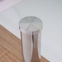 Table Basse Centrale Rectangulaire en Verre, Piétement MDF, Meuble Miroir pour Salon 2026 – Quantité Minimale de Commande 50 Pièces – Vente Tendance 2026