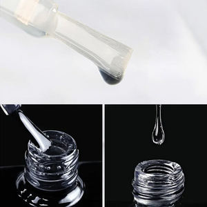 Factory direct sales 15ml Professional Super Clear Gel Nail Polish Clear UV Gel <b>Top</b> <b>Coat</b> - Product Image 2