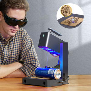 Grabador láser de diodo, máquina cortadora de tallado de escritorio CNC DIY, impresora láser 3D <span class=keywords><strong>para</strong></span> máquina de madera de plástico, <span class=keywords><strong>grabadora</strong></span> de vidrio - Product Image 1