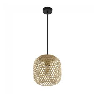 Lampada a sospensione - lampada a luce singola dal design moderno, finitura nera, ideale per illuminare gli spazi con stile ed eleganza. - Product Image 1