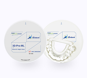 Zirdent prezzo di fabbrica 98mm 3D-Pro-ML denti finti dentaria laboratorio corona & ponte C2 colore blocco di Zirconia dentale - Product Image 5