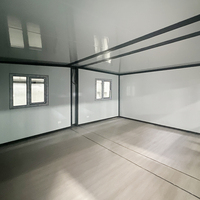 Evermore Maison mobile préfabriquée pliable de 20 pieds, respirante, design ferme, 3 chambres, pour serre, bureau, bâtiment ou supermarché