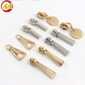 Custom Logo Metal Zipper Puller Slider for Handbags Backpacks <b>Jackets</b> and Luggage Hardware - Product Image 1