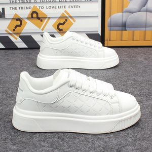 Men's Breathable Thick-soled Trendy Sports Lightweight Comfortable <b>Height</b>-<b>increasing</b> Casual Sneakers PU Upper PVC Autumn/Winter - Product Image 6