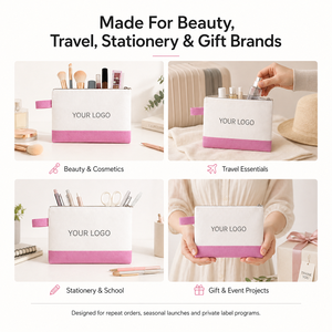 Bolsa <span class=keywords><strong>de</strong></span> Lona Personalizada con Bloques <span class=keywords><strong>de</strong></span> Color para Cosméticos, Kit Menstrual, Estuche <span class=keywords><strong>de</strong></span> Lápices y Bolsa <span class=keywords><strong>de</strong></span> Regalo Diaria, Venta al por Mayor - Product Image 3