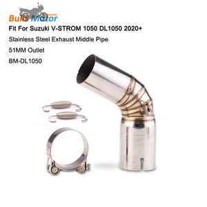 ระบบท่อไอเสียรถจักรยานยนต์สำหรับ <span class=keywords><strong>Suzuki</strong></span> <span class=keywords><strong>V</strong></span>-<span class=keywords><strong>STROM</strong></span> DL1050 1050ท่อไอเสียเชื่อมกลางท่อลื่นบนท่อไอเสียเก็บเสียง2020 2021 2022 <span class=keywords><strong>2023</strong></span> - Product Image 2