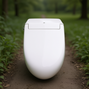 Asiento de Inodoro Evolution de 48 cm de Longitud con Abertura Frontal para Uso con Bidé - Product Image 3