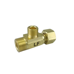 Raccord en T à connexion facile pour lave-vaisselle, à compression 3/8" x 3/8" et à rotation 1/4" - Product Image 1