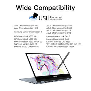 Per Lenovo chromebook duet ASUS HP <span class=keywords><strong>Samsung</strong></span> <span class=keywords><strong>con</strong></span> <span class=keywords><strong>penna</strong></span> stilo USI a pressione a 4096 livelli - Product Image 6