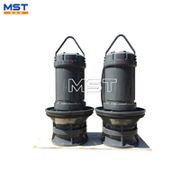 Bomba Sumergible de Flujo Axial Vertical para Recuperación de Tierras Costeras