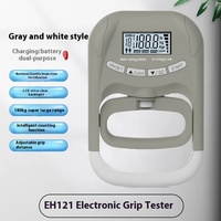 Dinamometer Tangan Digital Layar LCD USB Portabel untuk Penggunaan di Rumah dan Sekolah, Alat Latihan & Pengukur Kekuatan Genggaman, Elektronik Konsumen