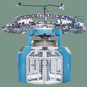 เครื่องถักไหมพรมวงกลมแบบอัตโนมัติความเร็วสูง Kingknit สำหรับเสื้อสเวตเตอร์และผ้าเทอร์รี่แบบแบน - Product Image 1