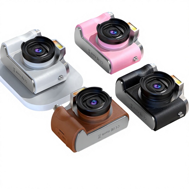 Beauty Portable 2"-3" Screen Displacement Image Retro High Definition CCD Camera Selfie Entry-Level Student Digital Camera